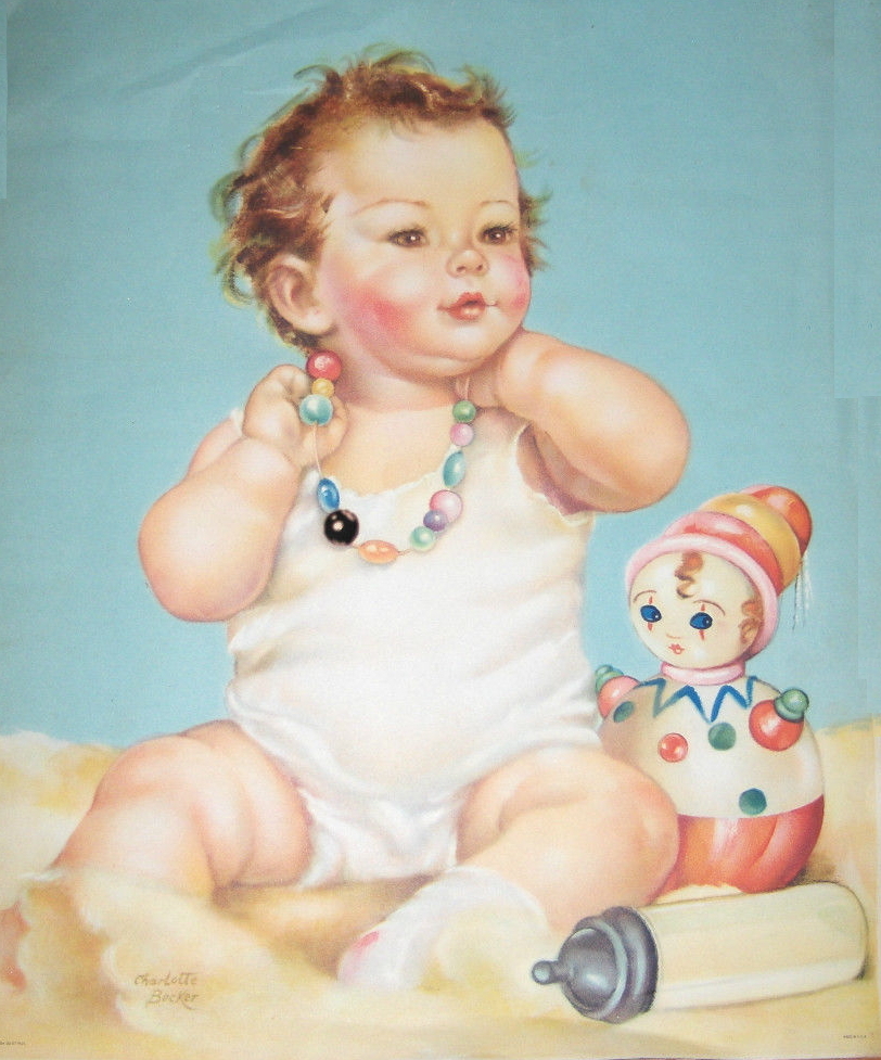 Acqua Magica Charlotte Becker P6 Babies & Milk Bottle